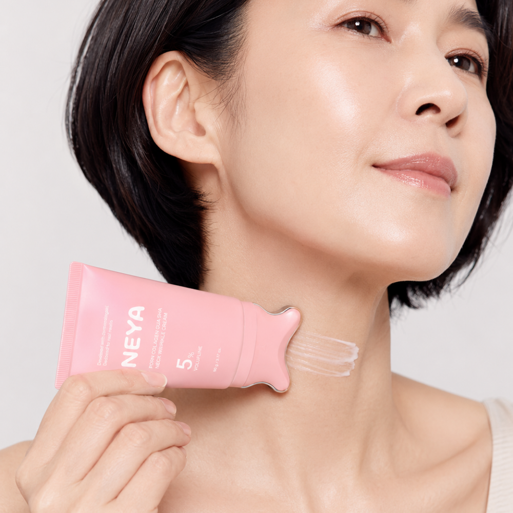 Lachs-DNA Bio-Kollagen Lifting-Creme für Gesicht, Hals & Doppelkinn