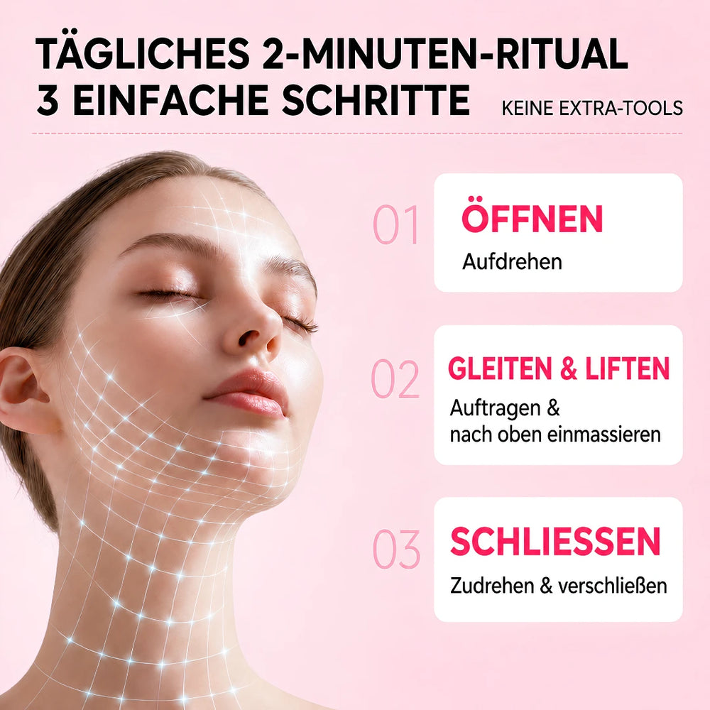 Lachs-DNA Bio-Kollagen Lifting-Creme für Gesicht, Hals & Doppelkinn